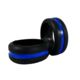 Thin Blue Line Silicone Ring - Women's , Thin Blue Line - WOM-RING-BLUE-SILICONE-6
