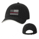 Thin Blue Line Slide Buckle Thin Red Line American Hat, Black - SLIDE-TRL-BLACK