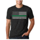 Thin Blue Line T-shirt - Classic, Thin Green Line - Men's-CLASSIC-TGL-BLACK-XXXXL