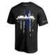 Thin Blue Line T-shirt - Dc Large, - DC-LRG-TBL-SHIRT-BLK-2XL