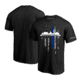 Thin Blue Line T-shirt - Dc Large, - DC-LRG-TBL-SHIRT-BLK-2XL