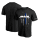 Thin Blue Line T-shirt - Dc Large, - DC-LRG-TBL-SHIRT-BLK-L