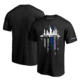 Thin Blue Line T-shirt - Ny Large, - NY-LRG-TBL-SHIRT-BLK-M