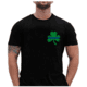 Thin Blue Line T-shirt, Small Shamrock, - STPAT-SM-TBL-SHIRT-BLACK-XXL