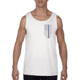 Thin Blue Line Tank - American Flag - Honor &amp; Respect, White - TBL-TANK-WHITE-XXXL