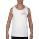 Thin Blue Line Tank - Fire Department Thin Red Line, White - DEPT-TANK-WHITE-L