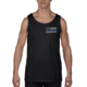 Thin Blue Line Tank - Flag, Black - MEN-TANK-TBL-SMALL-LOGO-BLACK-LARGE