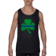 Thin Blue Line Tank, Shamrock - STPAT-TBL-TANK-BLACK-LARGE