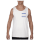 Thin Blue Line Tank - We Got Your 6ix, White - 6IX-TANK-WHITE-XXL