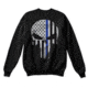 Thin Blue Line Tbl Crewneck Skull - TBL-CREW-SKULL-XXL