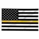 Thin Blue Line Thin Gold Line American Flag, 3 X 5 Ft - GOLD-AMERICAN-3X5