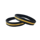 Thin Blue Line Thin Gold Line Bracelet, 8 Inch - TGOL-BR