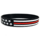 Thin Blue Line Thin Red Line American Flag Bracelet - TRL-AM-BR-9