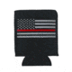 Thin Blue Line Thin Red Line Can Koozie - KOOZ-TRL