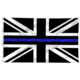 Thin Blue Line Uk Flag, 3 X 5 Ft, Thin Blue Line - BLUE-UK-3X5