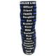 Thin Blue Line Usa Bracelet, 8 Inch, Thin Blue Line - TBL-USA-BR