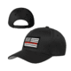 Thin Blue Line Velcro Hat - Thin Red Line American Flag - HAT-TRLAM-VELCRO-BLACK
