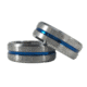 Thin Blue Line Women's Ring, Tungsten, Thin Blue Line - WOM-RING-TUNG-4