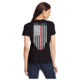 Thin Blue Line Women's T-shirt - Honor/respect Thin Red Line - TRL-WOM-BLACK-XXL