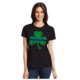 Thin Blue Line Women's T-shirt - Shamrock - WOM-SP-BLACK-XXL