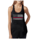 Thin Blue Line Women's - Tank Classic Thin Red Line - WOMEN-TANK-CLASSIC-RED-BLACK-XXL