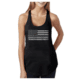 Thin Blue Line Women's - Tank Classic Thin Silver Line - WOMEN-TANK-CLASSIC-SILVER-BLACK-XXL