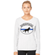Thin Blue Line Womens - Sheepdog Long Sleeve - WOM-LS-WHITE-SHEEP-LARGE