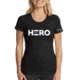 Thin Blue Line Womens T-shirt - Hero, - HERO-TBL-WOM-SHIRT-BLK-L