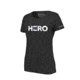 Thin Blue Line Womens T-shirt - Hero, - HERO-TBL-WOM-SHIRT-BLK-L