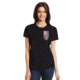 Thin Blue Line Womens T-shirt - Honor/respect Thin Red Line - TRL-WOM-BLACK-LARGE