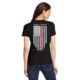 Thin Blue Line Women's T-shirt - Honor/respect Thin Red Line - TRL-WOM-BLACK-LARGE