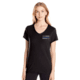 Thin Blue Line Womens V-neck - Small Logo, - TBL-WOMEN-VNECK-LARGE