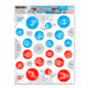 Thompson Target Air Strike 2 Player Shooting Game Targets - 19x25in, 20 Pack, Multi, Extra Large, 4001-20