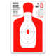 Thompson Target B27Q Red Half-Size 12.5x19in Human Silhouette Targets, 30 Pack, Red, Large, 0275-30