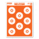 Thompson Target Basic Training Bullseye 19x25in Economy Paper Shooting Targets, 20 Pack, Orange, Extra Large, 1602-20