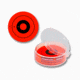 Thompson Target Bright Spots Orange 2.25in Adhesive Targets In Re-Close Container, 50 Pack, Orange, Extra Small, 5240-50