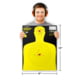 Thompson Target Center-Fire 19x25in Life Size Silhouette Paper Shooting Targets, 20 Pack, Yellow, Extra Large, 0645-20