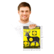 Thompson Target Deer Sight In Targets 9x12in, 50 Pack, Yellow, Small, 4231-50