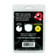 Thompson Target HALO Stick-Um-Up 3in Adhesive Reactive Targets In Re-Close Container, 100 Pack, Black/Red, Extra Small, 6260-100