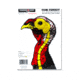 Thompson Target Life-Size Turkey 6.5x9in Adhesive Peel &amp; Stick Targets, 30 Pack, Multi, XS, 4819-30