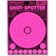 Thompson Target Shot Spotter 6.5x9 Adhesive Peel &amp; Stick Targets, 25 Pack, Pink, Extra Small, 5501-25