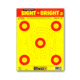 Thompson Target Sight Bright 9x12 Paper Shooting Targets, 50 Pack, Yellow, Small, 2221-50