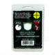Thompson Target Stick-Um-Up 3in Adhesive Targets In Re-Close Container, 100 Pack, Green, Extra Small, 6220-100