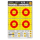 Thompson Target Trouble-Shooter Handgun Diagnostic 12.5x19 Paper Shooting Targets, 30 Pack, Yellow, Large, 2551-30