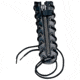 7 Eye Zippers, Black, 6/M
