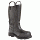 Mens Oblique Toe 14in Structural Bunker Boot, Black, 8/M