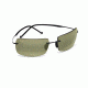 Maui Jim Thousand Peaks Sunglasses w/ Gloss Black Frame and Maui HT Lenses - HT517-02, Quarter View