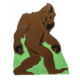 Three Rivers Dinks Little Bigfoot Foam Target, Brown, 9083-21