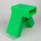 Throom Targets Alpha Polymer Target Stand Bracket, Green, 12153-0102