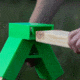 Throom Targets Alpha Polymer Target Stand Bracket, Green, 12153-0102